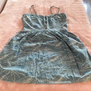 Vans denim dress with front zipper Sz: M